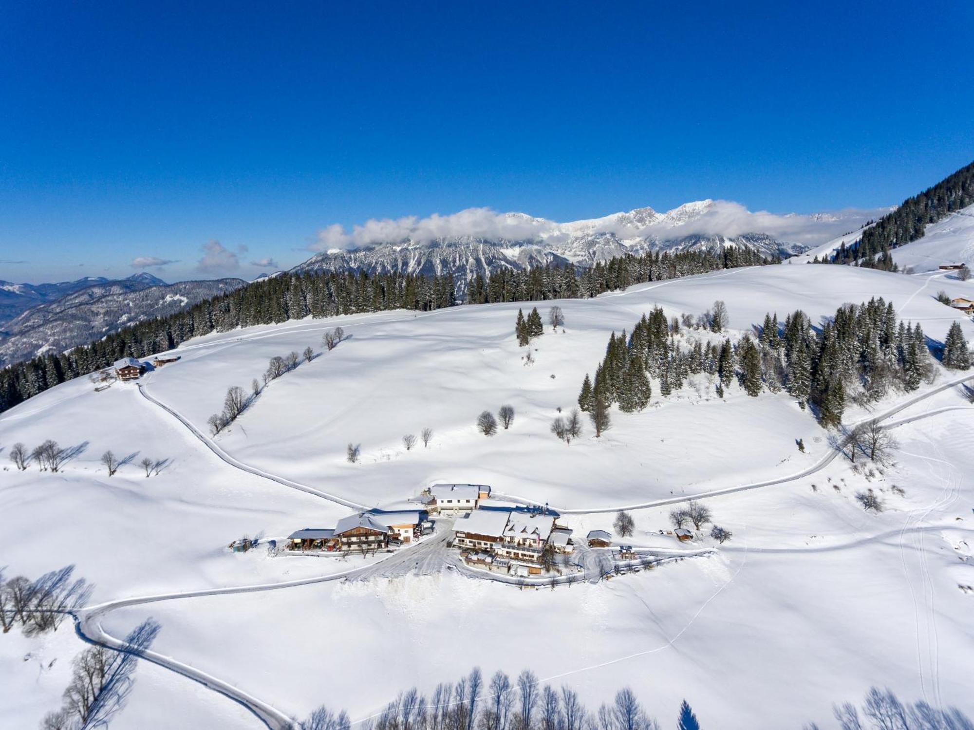 Alpengasthof Gruberhof Söll Exterior foto